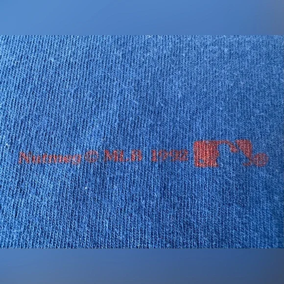 VTG 90s Chicago Cubs Single Stitch T-Shirt Pennant World Series MLB Mens Medium - Picture 9 of 11